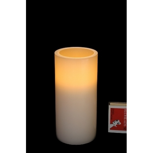 Led Wax Pillar Candle