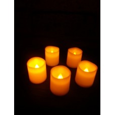 LED VOTIVE - AMBER