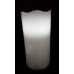 LED WAX PILLAR CANDLE - WHITE FLICKER - 15