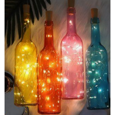 Bottle Led Lights | Wire String Bottle Led Lights - Event Effects