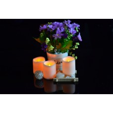 LED VOTIVE - AMBER - 5 HR TIMER