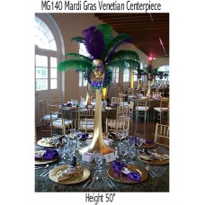 VENETIAN JESTER MASK CENTREPIECE