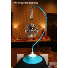 LIGHTED MIRROR BALL CENTREPIECE